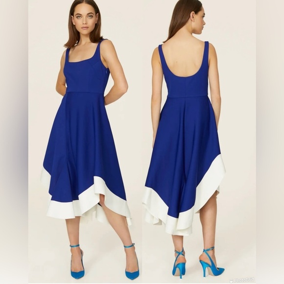 Esteban Cortazar Dresses & Skirts - Esteban Cortazar Collective Blue Flamenco Dress